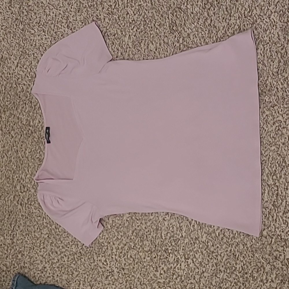 Lilac Express Puff Sleeve top